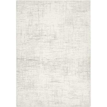 DYNAMIC RUGS Mysterio Rugs, Silver -7.10 x 10.10 in. MS91212189910